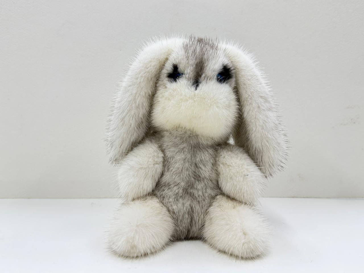 Зайчик из меха норки